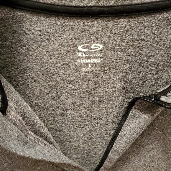 Gray Champion DuoDry Sweatshirt - Picture 2 of 6